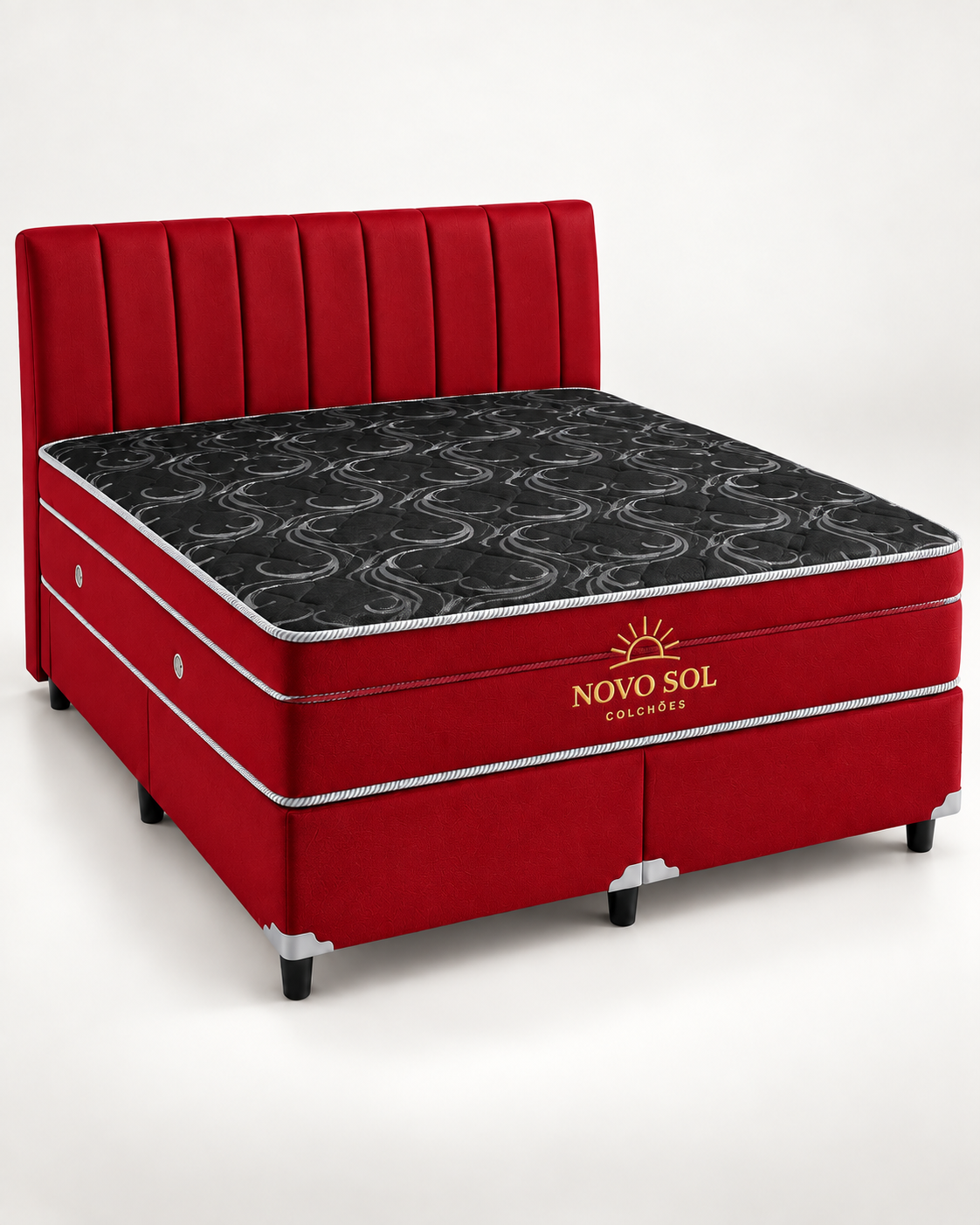 Conjunto Novo Sol vermelho